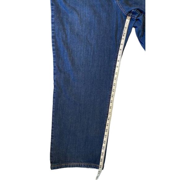 Brax Feel Good Carlos Mens Jeans Straight 5 Pocket 44 X 34 Comfort Waist READ - Picture 10 of 12